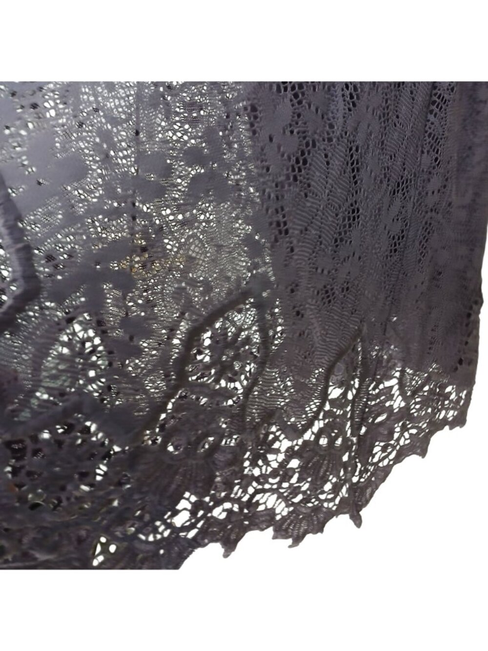 Altar'd State Purple Lace Sleeveless Midi Dress Sz S Lined Button NWT #I-12 - Picture 10 of 12